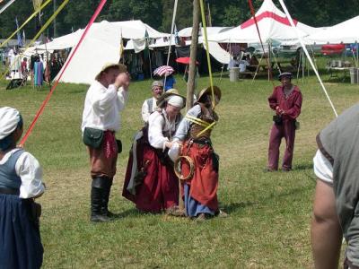 Minstrel on the May Pole